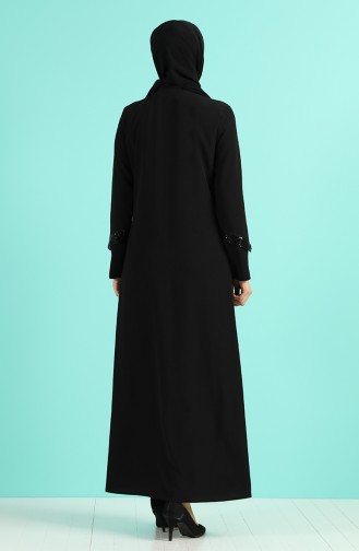 Black Abaya 0451-02