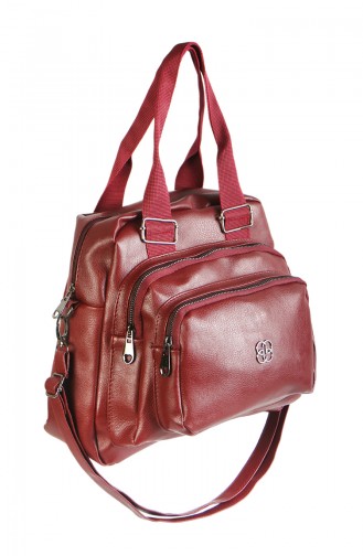 Claret red Shoulder Bag 3024-03