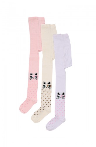 Creme Kinder und Baby-Socken 1007