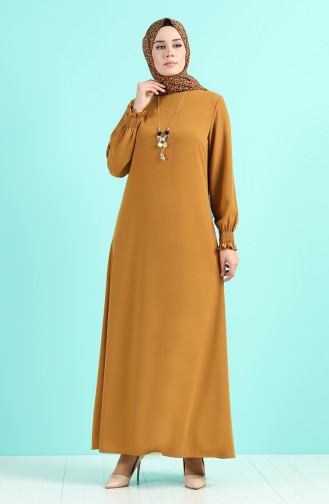 Robe Hijab Moutarde 1003-04