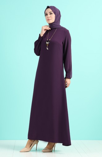 Robe Hijab Pourpre 1003-05