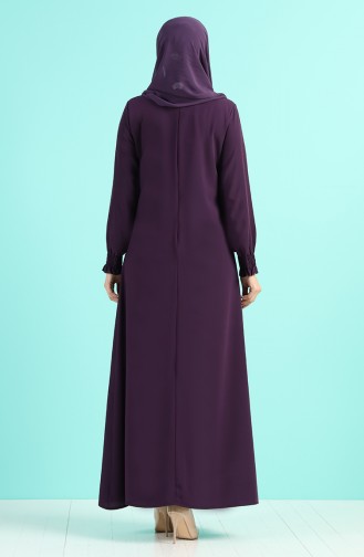 Purple İslamitische Jurk 1003-05