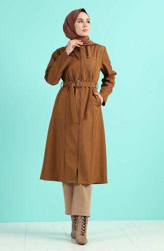 Tobacco Brown Trench Coats Models 0501-03