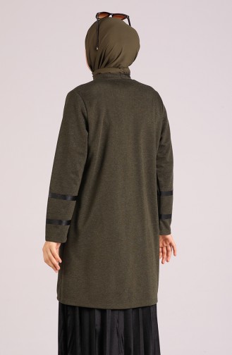 Khaki Strickjacke 202012-03