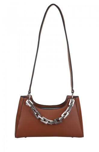 Tobacco Brown Shoulder Bag 418-091