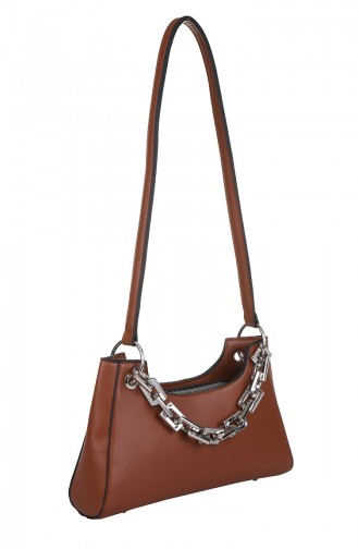 Tobacco Brown Shoulder Bag 418-091