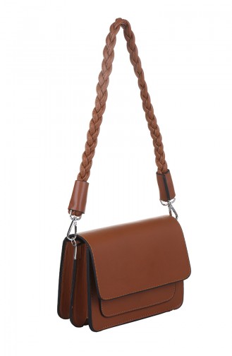 Tobacco Brown Shoulder Bag 423-091