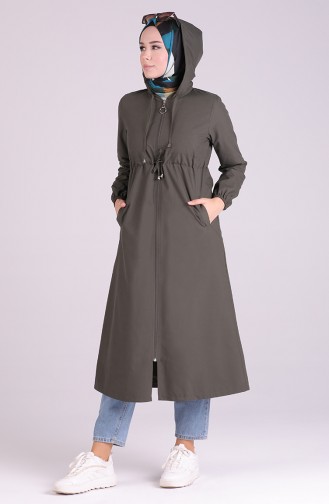 Khaki Trench Coats Models 5170-02
