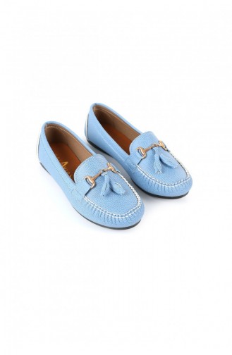 Chaussures de jour Bleu Bébé 1124.BEBEMAVISI