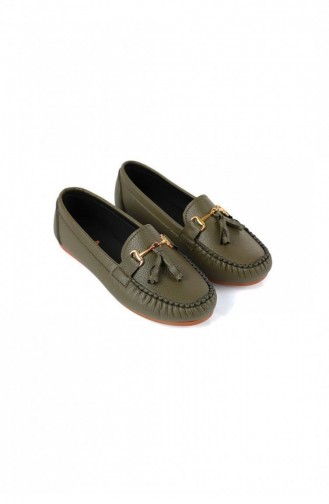 Khaki Tägliche Schuhe 1120.HAKIYESIL