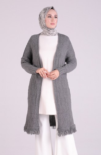 Gray Cardigans 6021-06