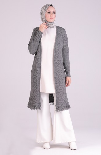 Gray Cardigans 6021-06