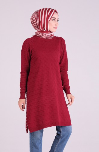 Pull Bordeaux 1465-11