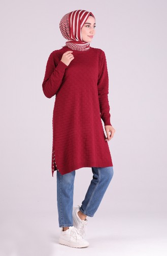 Pull Bordeaux 1465-11