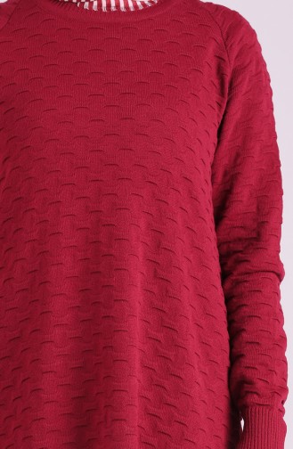 Pull Bordeaux 1465-11