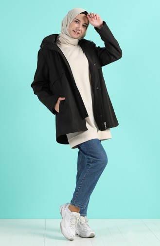 Manteau Noir 0506-01