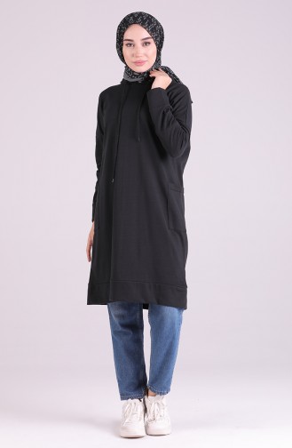 Sweatshirt Noir 8156-01