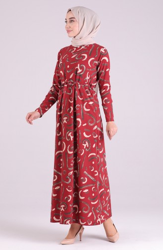 Pattern Belted Dress 1004-02 Tile 1004-02