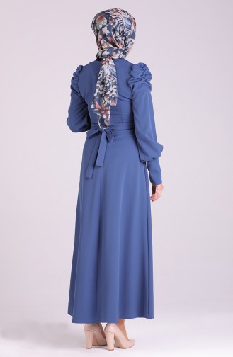 Robe Hijab Indigo 2037-01