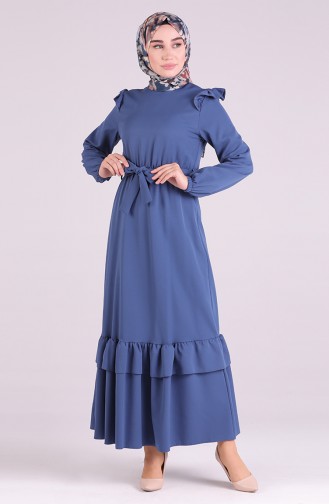Robe Hijab Indigo 2038-06