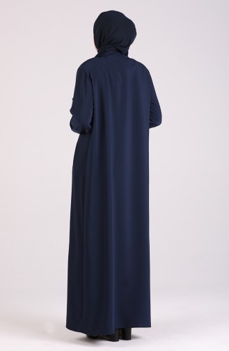 Abayas Bleu Marine 5337-02