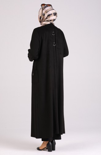 Black Abaya 0421-03