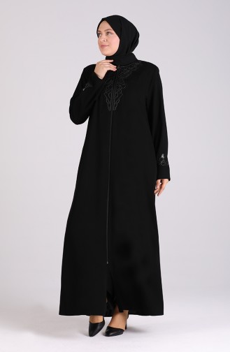 Black Abaya 0001-02