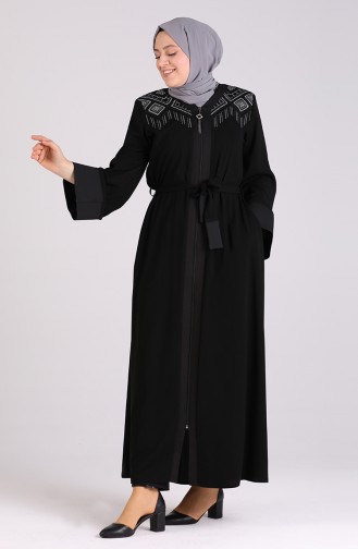 Black Abaya 0048-01