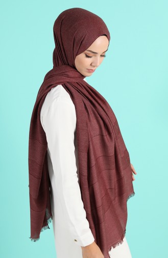 Claret Red Shawl 13187-03