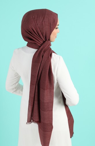 Claret Red Shawl 13187-03