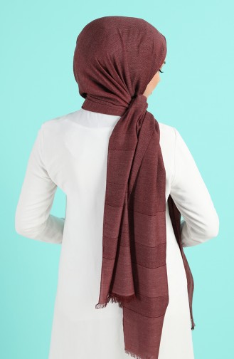 Claret Red Shawl 13187-03