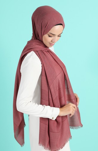 Dark Dusty Rose Shawl 13187-21