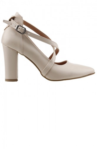 Skin Color High-Heel Shoes 19YAYAYK0000046_TE