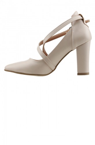 Skin Color High-Heel Shoes 19YAYAYK0000046_TE