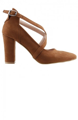 Tan High-Heel Shoes 19YAYAYK0000047_TAB