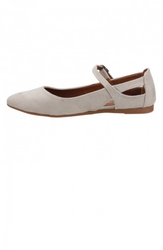 Skin color Woman Flat Shoe 19YAYAYK0000148_TE