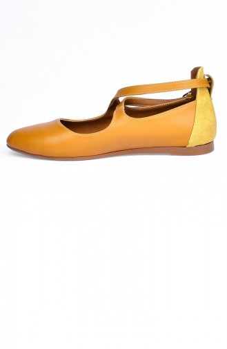 Mustard Woman Flat Shoe 19YAYAYK0000054_HA