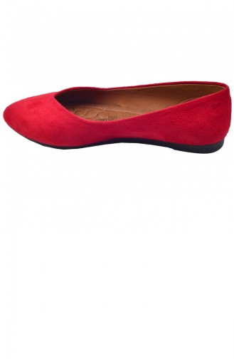 Red Woman Flat Shoe 19YAYAYK0000021_KR