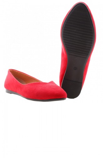 Red Woman Flat Shoe 19YAYAYK0000021_KR