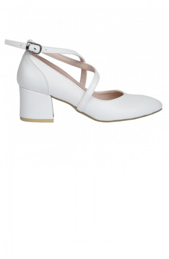 White High-Heel Shoes 19YAYAYK0000039_A