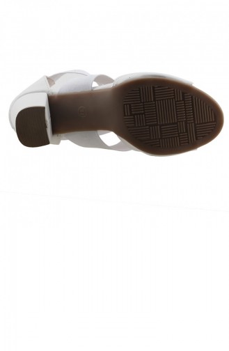 White High-Heel Shoes 19YAYAYK0000103_A