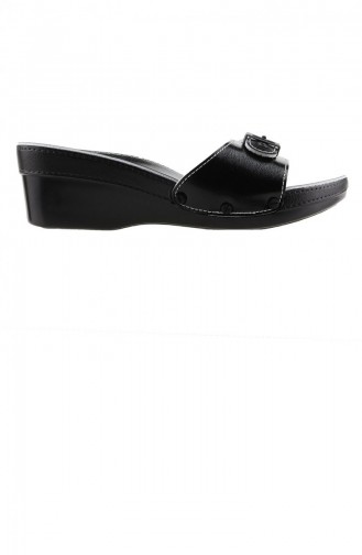 Ceyo Comfort 9927 Günlük Anatomik Bayan Terlik Siyah