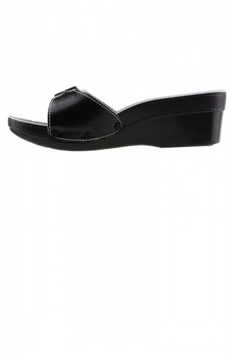 Ceyo Comfort 9927 Günlük Anatomik Bayan Terlik Siyah