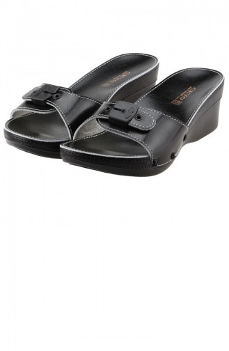 Ceyo Comfort 9927 Günlük Anatomik Bayan Terlik Siyah