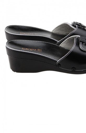 Ceyo Comfort 9927 Günlük Anatomik Bayan Terlik Siyah