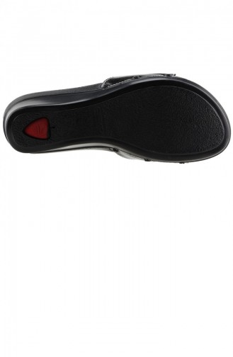 Ceyo Comfort 9927 Günlük Anatomik Bayan Terlik Siyah