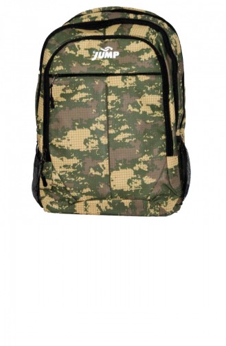 حقيبة ظهر أخضر جيشي 19SEZAKSJUM0010_KUM