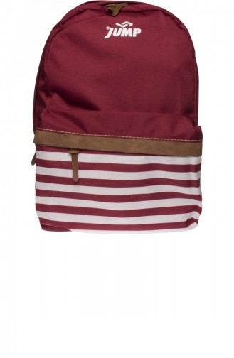 Jump 1061 Okul Seyehat Gezi Antreman Unisex Sırt Çanta Bordo