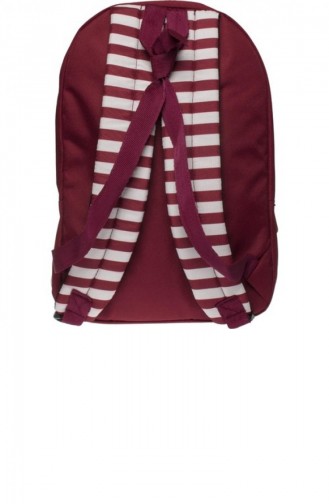 Jump 1061 Okul Seyehat Gezi Antreman Unisex Sırt Çanta Bordo