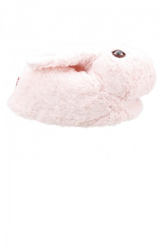 Muya 962073314 Hayvan Figürlü Peluş Bayan Panduf Pudra